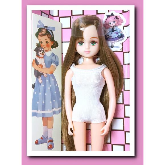 Tomy Japan Friend Palette F Licca Castle Small Shop Original Doll Jenny Model